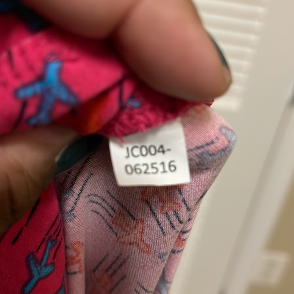 Lularoe Tall and Curvy Airplane Leggings Size 10-20 - Picture 6 of 6
